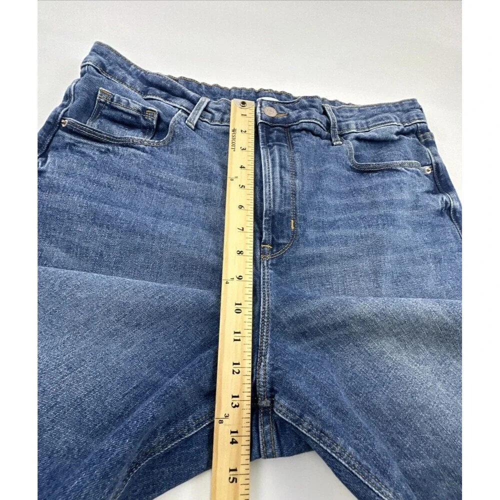 Old Navy Wide Leg Extra High Rise Jeans Denim Relaxed Zip Button 580116 Women 16